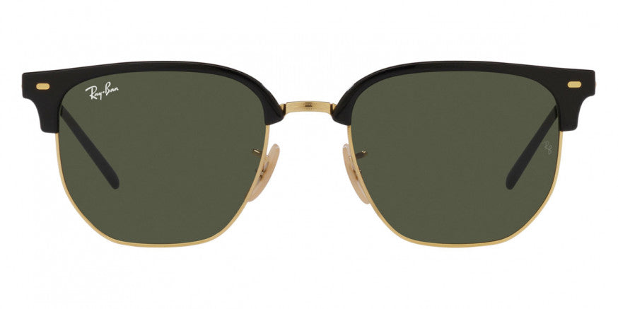 RB091 RAY-BAN NEW CLUBMASTER RB4416 601/31 51 BLACK ARISTA / GREEN