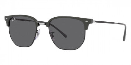 RB093 RAY-BAN NEW CLUBMASTER RB4416 6653B1 51 GRAY BLACK / DARK GRAY