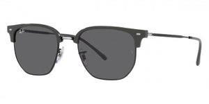 RB093 RAY-BAN NEW CLUBMASTER RB4416 6653B1 51 GRAY BLACK / DARK GRAY