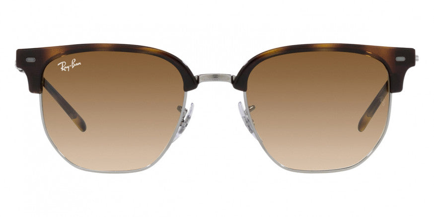 RB098 RAY-BAN NEW CLUBMASTER RB4416 710/51 53  HAVANA GUNMETAL / CLEAR GRADIENT BROWN
