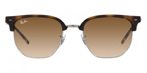 RB224 RAY-BAN NEW CLUBMASTER RB4416F 710/51 55 HAVANA ON GUNMETAL  CLEAR GRADIENT BROWN