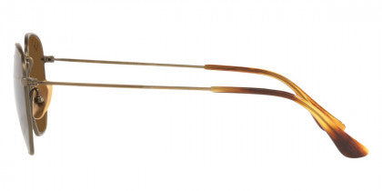 F310 RAY-BAN HEXAGONAL RB8148 920757 54 DEMI GLOSS ANTIQUE GOLD / BROWN POLARIZED