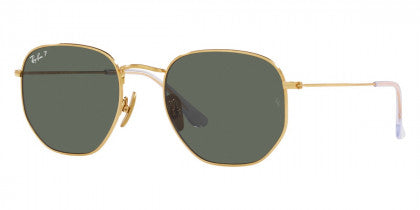 F315 RAY-BAN HEXAGONAL RB8148 921658 54 LEGEND GOLD / GREEN POLARIZED