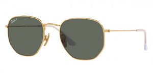 F315 RAY-BAN HEXAGONAL RB8148 921658 54 LEGEND GOLD / GREEN POLARIZED