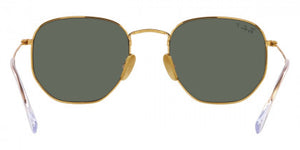 F315 RAY-BAN HEXAGONAL RB8148 921658 54 LEGEND GOLD / GREEN POLARIZED