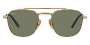 F3112 RAY-BAN FRANK II TITANIUM RB8258 313852 54 ARISTA  GREEN