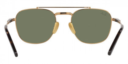 F3112 RAY-BAN FRANK II TITANIUM RB8258 313852 54 ARISTA  GREEN