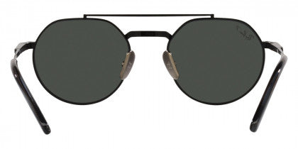F3111 RAY-BAN JACK II TITANIUM RB8265 3141K8 53 BLACK  DARK GRAY POLARIZED