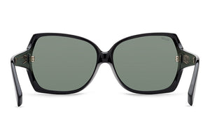 VZ129 VON ZIPPER TRUDIE SJPFJTRU-PBV 63 BLACK GLOSS / WILDLIFE VINTAGE GREY POLARIZED