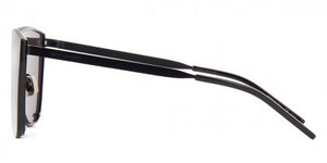 SL6 SAINT LAURENT SL1-B MASK 003 99 BLACK / MATTE SILVER