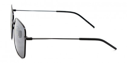 SL20 SAINT LAURENT SL 312 004 BLACK - BLACK - SILVER