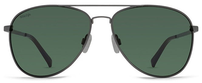 VZ109 VON ZIPPER FARVA POLAR PCV  59 CHARCOAL GLOSS / WILDLIFE VINTAGE GREY POLARIZED
