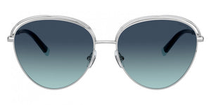 T16 TIFFANY TF3075 60019S 58 SILVER / BLUE GRADIENT