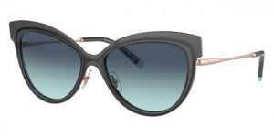 T113 TIFFANY TF3076 83249S 57 BLACK / AZURE GRADIENT BLUE