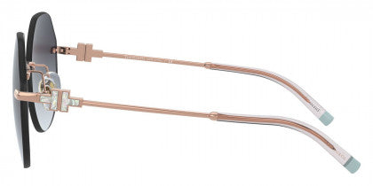 T100 TIFFANY TF3077 61053C 60 GOLD / GRAY GRADIENT
