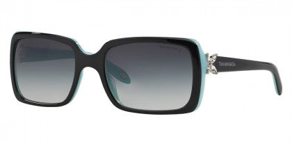 T4 TIFFANY TF4047B 80553C 55 BLACK ON TIFFANY BLUE / GRAY GRADIENT