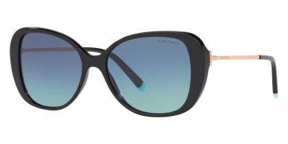 T90 TIFFANY TF4156 80019S 55 BLACK / AZURE GRADIENT BLUE