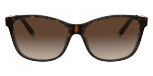 T12 TIFFANY TF4174B 81343B 56 HAVANA ON TIFFANY BLUE / BROWN GRADIENT