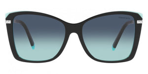 T103 TIFFANY TF4180 80559S 56 BLACK / AZURE GRADIENT BLUE