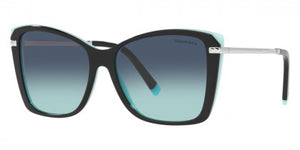 T103 TIFFANY TF4180 80559S 56 BLACK / AZURE GRADIENT BLUE