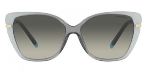 T15 TIFFANY TF4190 834611 57 GREEN GRADIENT MILKY GREEN / LIGHT GRAY GRADIENT