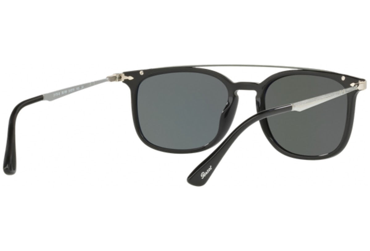 PO81 PERSOL PO3173S 95/58 54 BLACK / GREEN POLARIZED