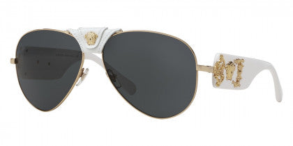 V62 VERSACE VE2150Q 134187 62 GOLD / GRAY