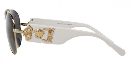 V62 VERSACE VE2150Q 134187 62 GOLD / GRAY