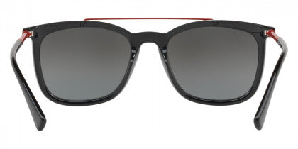 V6 VERSACE VE4335 GB1 88 56 BLACK GRAY MIRRORED SILVER GRADIENT