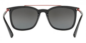 V6 VERSACE VE4335 GB1/88 56 BLACK / GRAY MIRRORED SILVER GRADIENT