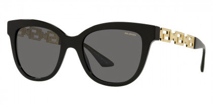 VE132 VERSACE VE4394 GB1/81 54 BLACK / DARK GRAY POLARIZED