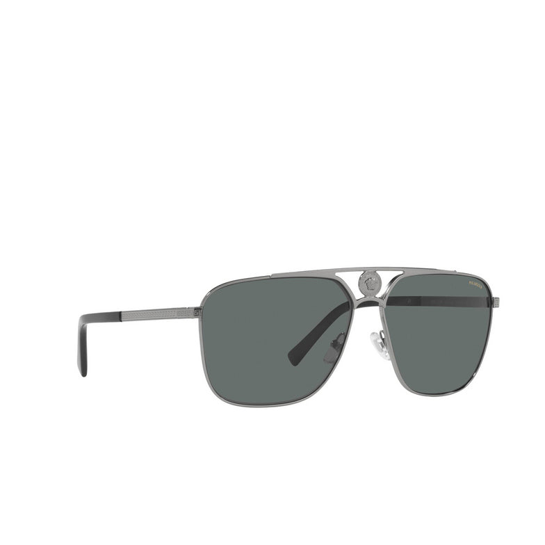V13 VERSACE VE2238 100181 61 GUNMETAL / DARK GRAY POLARIZED