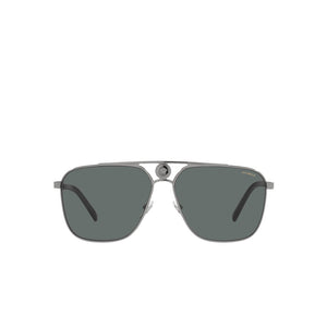 V13 VERSACE VE2238 100181 61 GUNMETAL / DARK GRAY POLARIZED