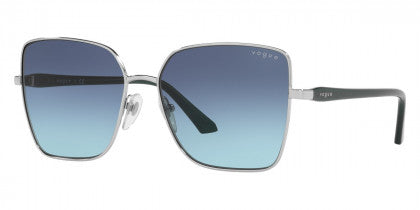 VG039 VOGUE VO4199S 323/4S 58 SILVER  AZURE GRADIENT DARK BLUE