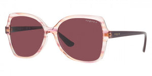 VG018 VOGUE VO5488S 30625Q 56 TOP TEXTURE VIOLET - PINK  PURPLE POLARIZED