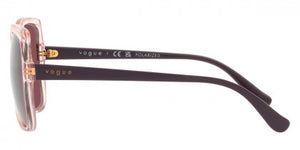 VG018 VOGUE VO5488S 30625Q 56 TOP TEXTURE VIOLET - PINK  PURPLE POLARIZED