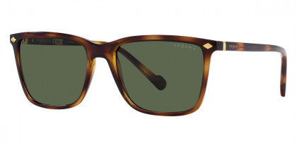 VG020 VOGUE VO5493S 27189A 58 TOTAL DARK HAVANA  DARK GREEN POLARIZED