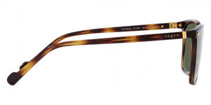 VG020 VOGUE VO5493S 27189A 58 TOTAL DARK HAVANA  DARK GREEN POLARIZED