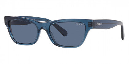 VG026 VOGUE VO5514S 304680 53 TRANSPARENT DARK BLUE  DARK BLUE