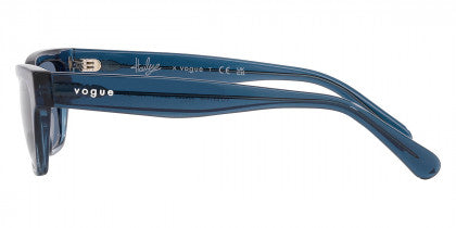 VG026 VOGUE VO5514S 304680 53 TRANSPARENT DARK BLUE  DARK BLUE